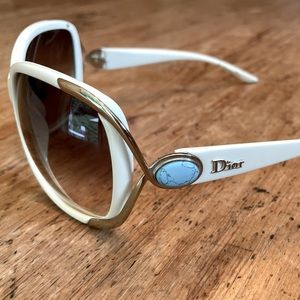 Christian Dior Copacabana Sunglasses w/ Accents